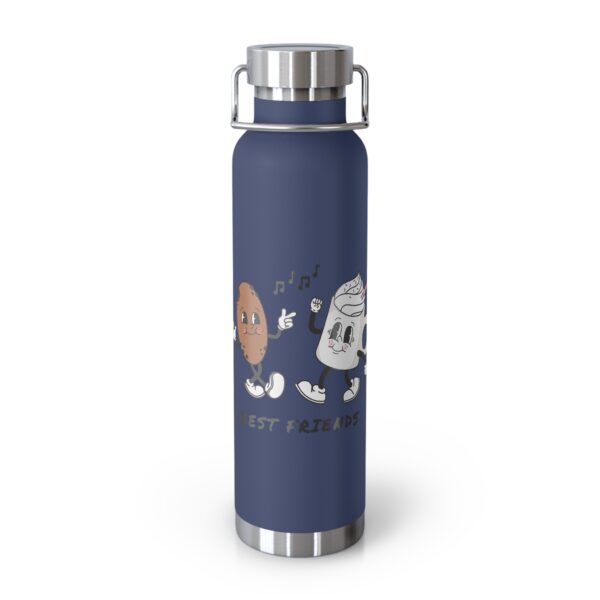 Water Bottle - Best Friends Design, 22oz Copper Vacuum Insulated - Image 13