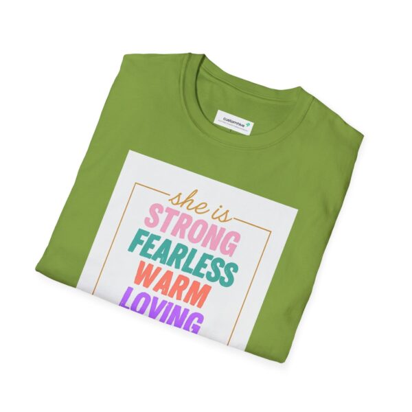 Strong Fearless Selfless Loving  Mom T-Shirt - Image 24