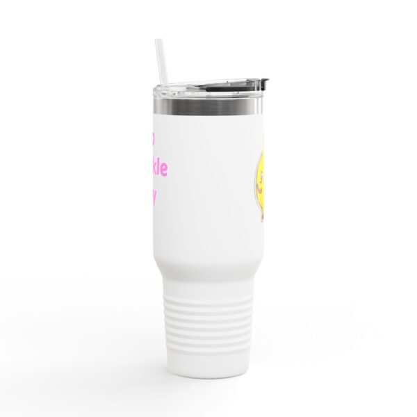 Lemon Cartoon Insulated Travel Mug, 40oz