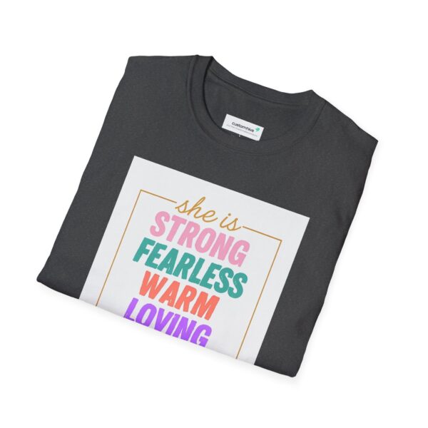 Strong Fearless Selfless Loving  Mom T-Shirt - Image 36