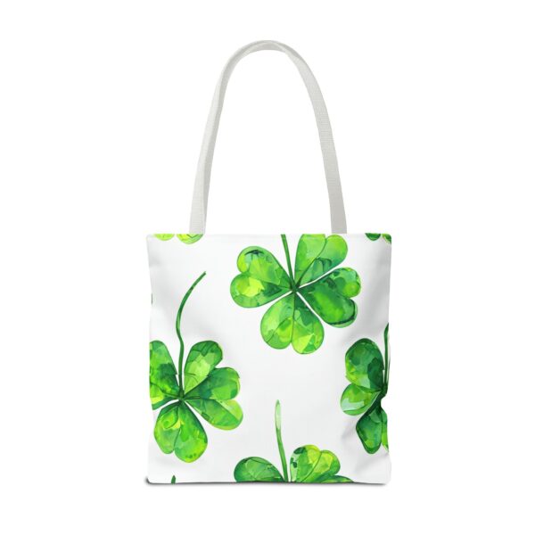 Green Flower Tote Bag - Image 22