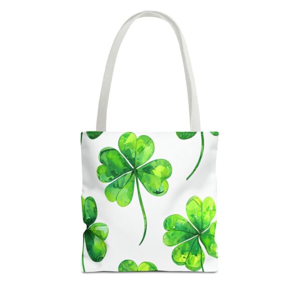 Green Flower Tote Bag - Image 5