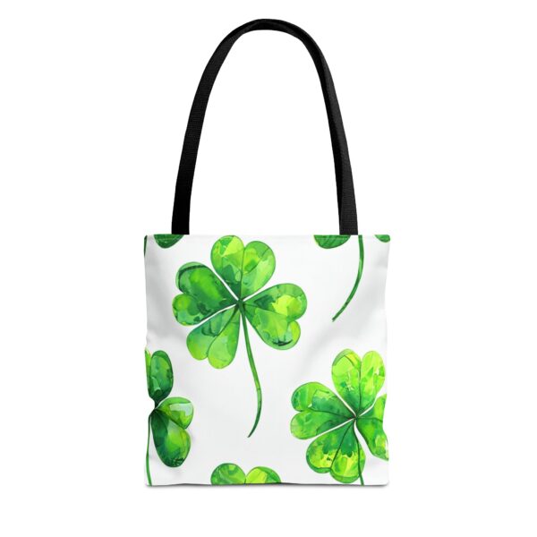 Green Flower Tote Bag