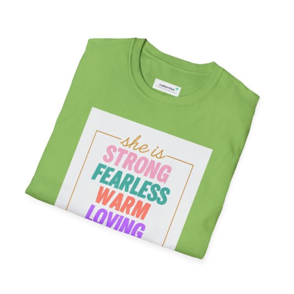 Strong Fearless Selfless Loving  Mom T-Shirt - Image 20