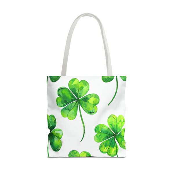 Green Flower Tote Bag - Image 21