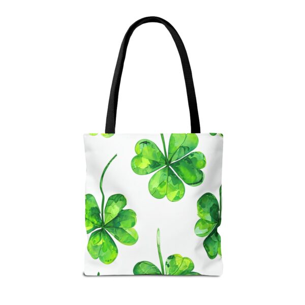 Green Flower Tote Bag - Image 10