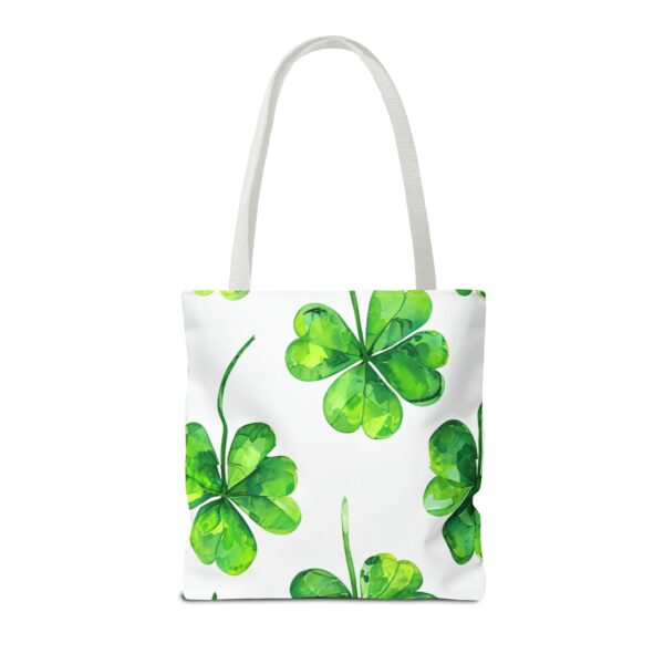 Green Flower Tote Bag - Image 18