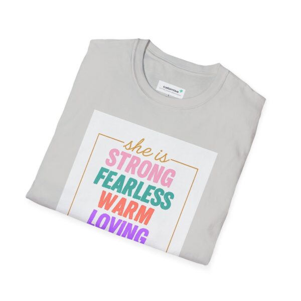 Strong Fearless Selfless Loving  Mom T-Shirt - Image 8