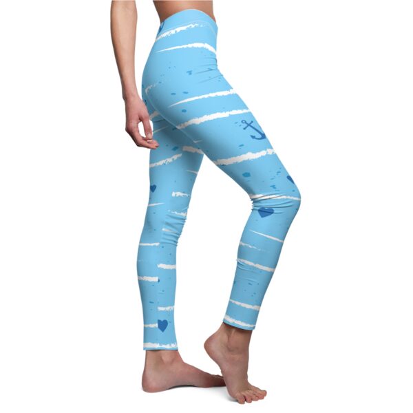 Women's Cut & Sew Casual Leggings (AOP) - Image 6