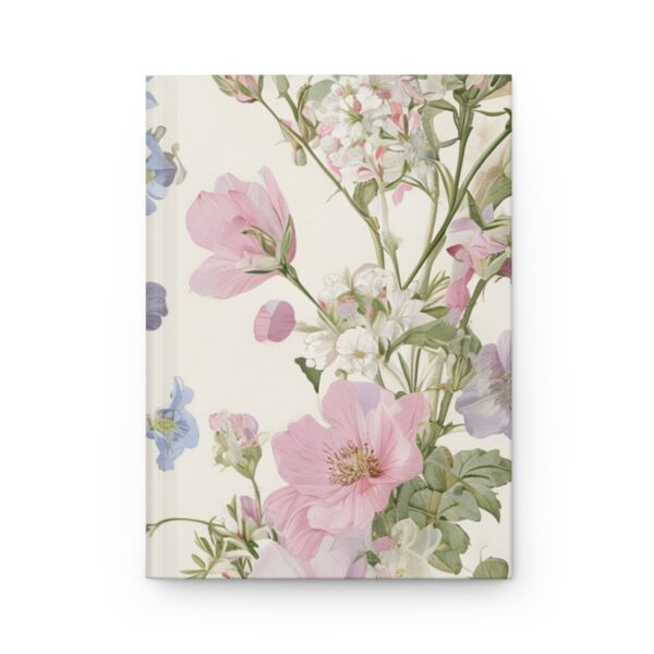 Vintage Floral Blossom Matte Hardcover Journal