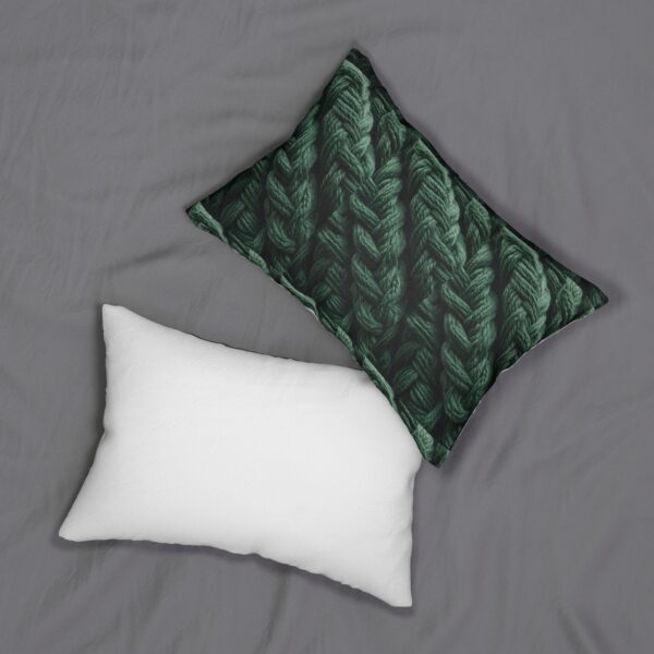 Spun Polyester Lumbar Pillow - Image 4