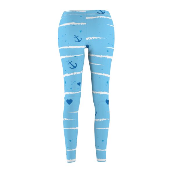 Women's Cut & Sew Casual Leggings (AOP) - Image 2