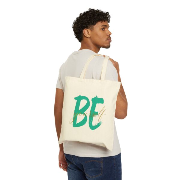 Cotton Canvas Tote Bag - Image 3