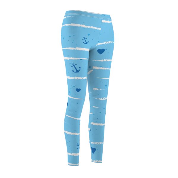 Women's Cut & Sew Casual Leggings (AOP) - Image 3