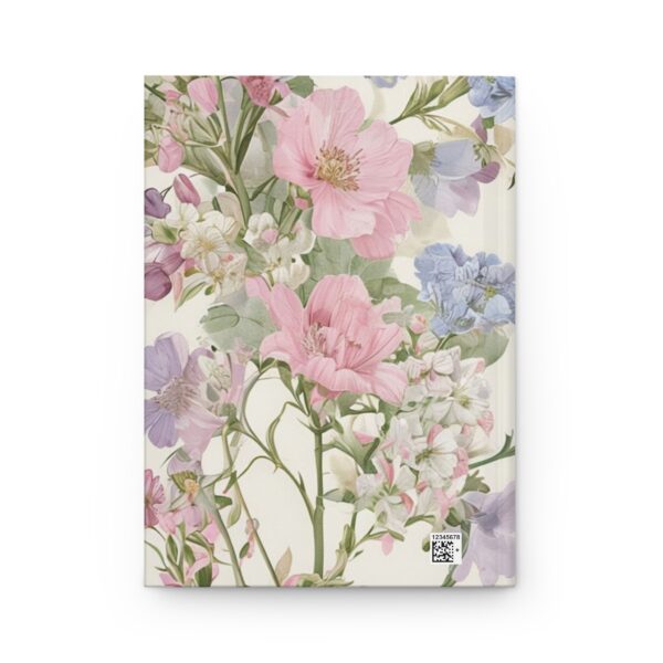 Vintage Floral Blossom Matte Hardcover Journal - Image 2