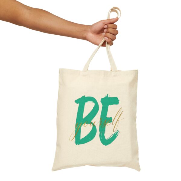 Cotton Canvas Tote Bag - Image 5