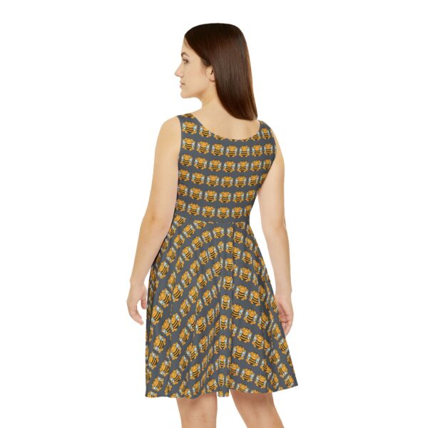 Bee Themed Women's Skater Dress - Fun and Playful Summer Fashion - Image 4