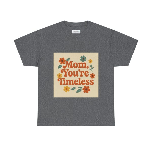 Timeless Mom Unisex Heavy Cotton Tee - Floral Design Gift for Mother's Day - Image 65