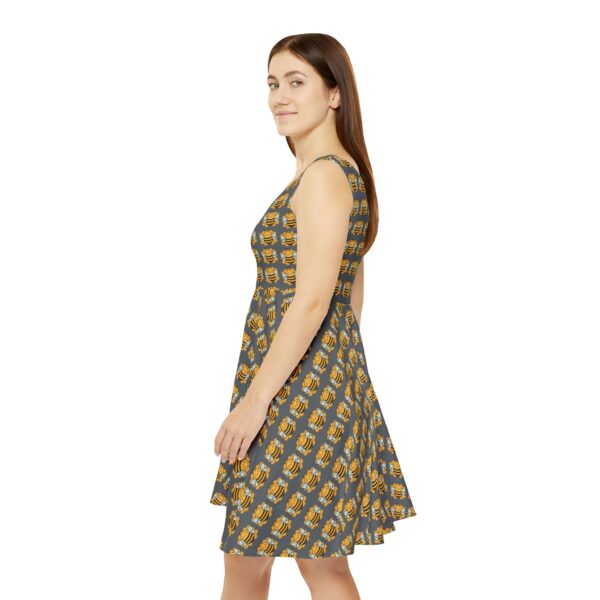 Bee Themed Women's Skater Dress - Fun and Playful Summer Fashion - Image 6