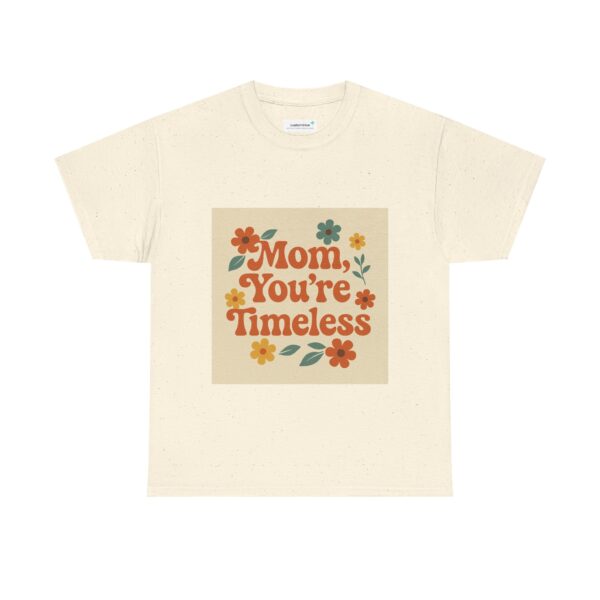 Timeless Mom Unisex Heavy Cotton Tee - Floral Design Gift for Mother's Day - Image 46