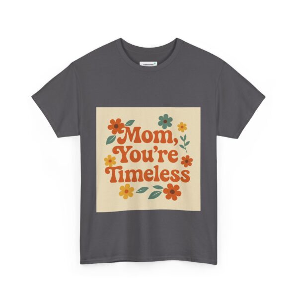 Timeless Mom Unisex Heavy Cotton Tee - Floral Design Gift for Mother's Day - Image 75