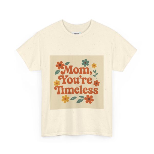 Timeless Mom Unisex Heavy Cotton Tee - Floral Design Gift for Mother's Day - Image 48