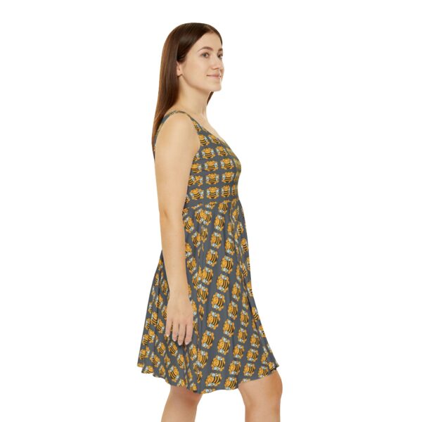 Bee Themed Women's Skater Dress - Fun and Playful Summer Fashion - Image 5