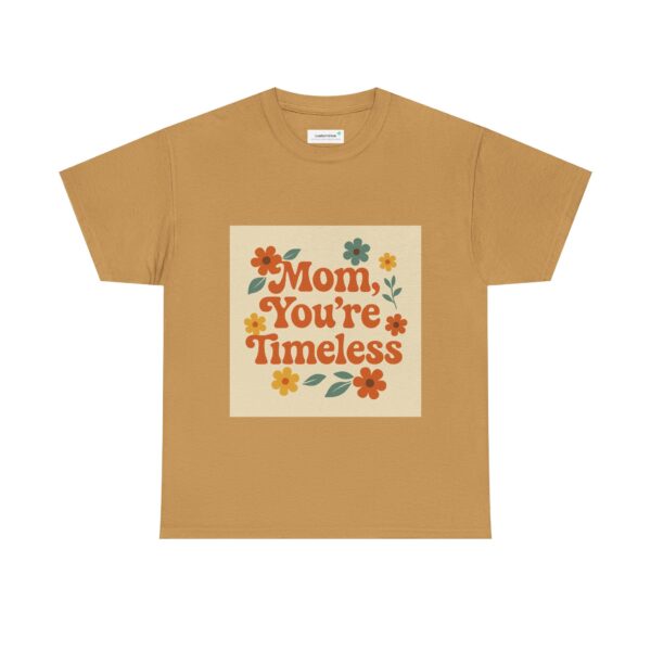 Timeless Mom Unisex Heavy Cotton Tee - Floral Design Gift for Mother's Day - Image 31