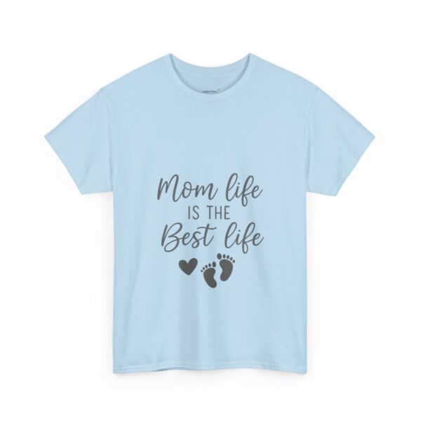 Mom Life Is The Best Life Unisex Heavy Cotton Tee - Image 86