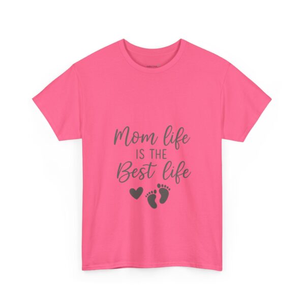 Mom Life Is The Best Life Unisex Heavy Cotton Tee - Image 104