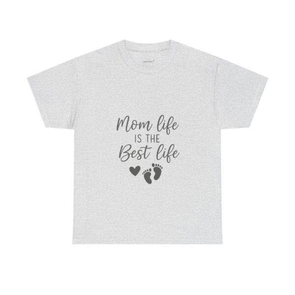 Mom Life Is The Best Life Unisex Heavy Cotton Tee - Image 11