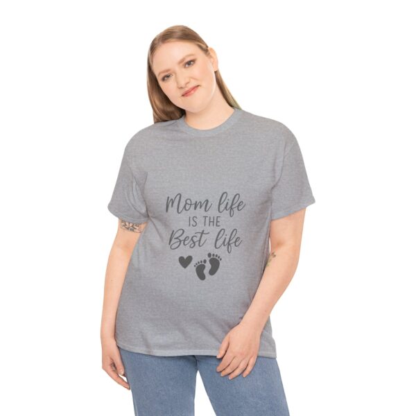 Mom Life Is The Best Life Unisex Heavy Cotton Tee - Image 34