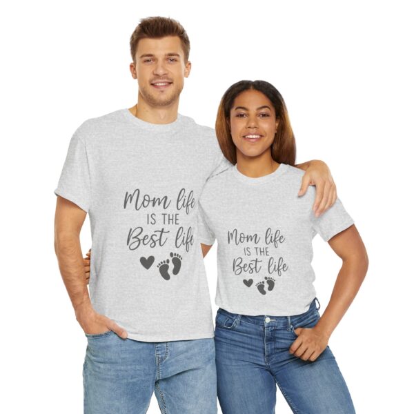 Mom Life Is The Best Life Unisex Heavy Cotton Tee - Image 18