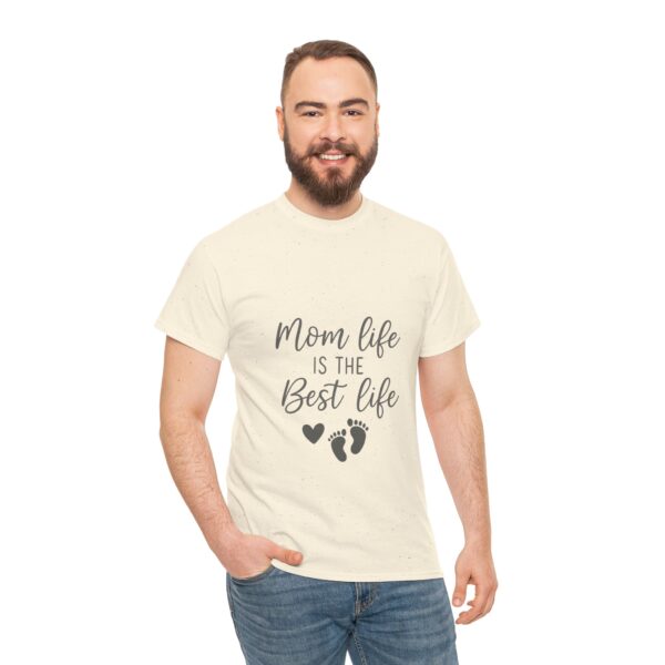Mom Life Is The Best Life Unisex Heavy Cotton Tee - Image 48