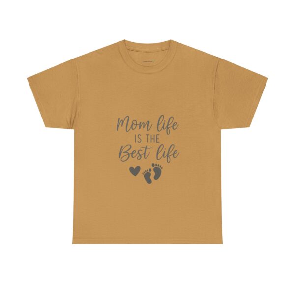 Mom Life Is The Best Life Unisex Heavy Cotton Tee - Image 37