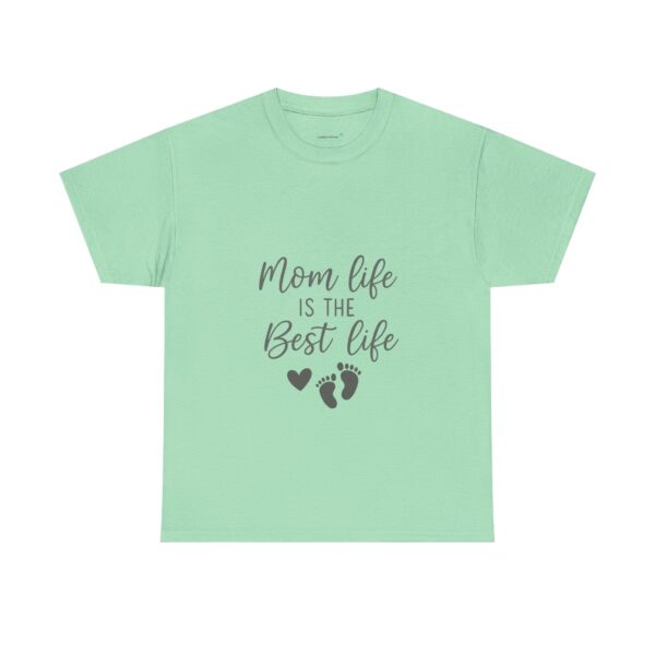 Mom Life Is The Best Life Unisex Heavy Cotton Tee - Image 68