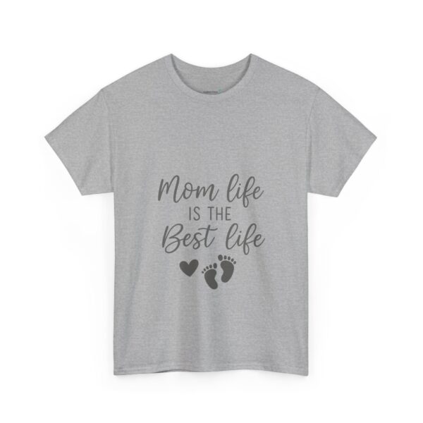 Mom Life Is The Best Life Unisex Heavy Cotton Tee - Image 30