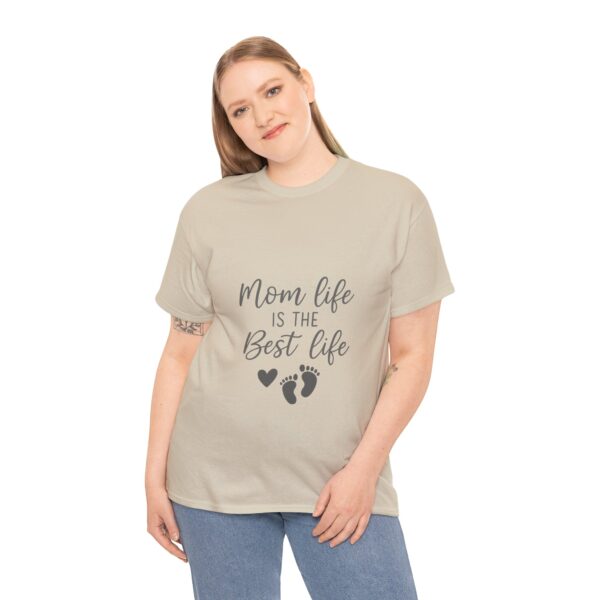 Mom Life Is The Best Life Unisex Heavy Cotton Tee - Image 25