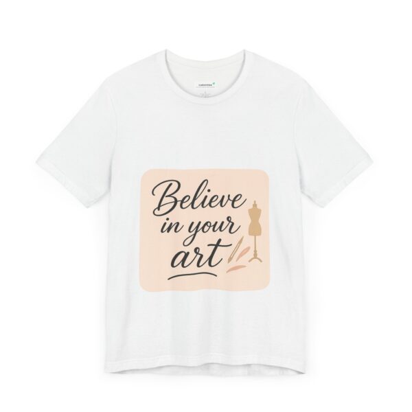 Artistic Inspiration Tee, Unisex T-Shirt for Creatives, Gifts for Artists, Motivational Apparel, Art Lover's Gift, Unique Creative Wear - Image 3