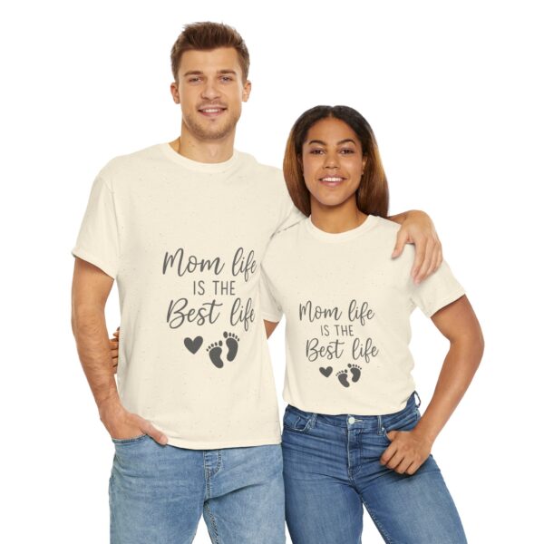 Mom Life Is The Best Life Unisex Heavy Cotton Tee - Image 49
