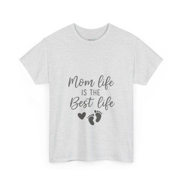 Mom Life Is The Best Life Unisex Heavy Cotton Tee - Image 13