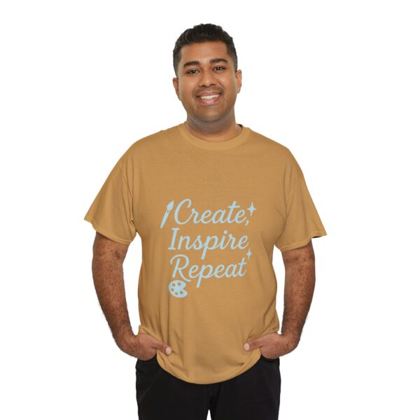 T-Shirt Create Inspire Repeat Unisex Tee - Image 28