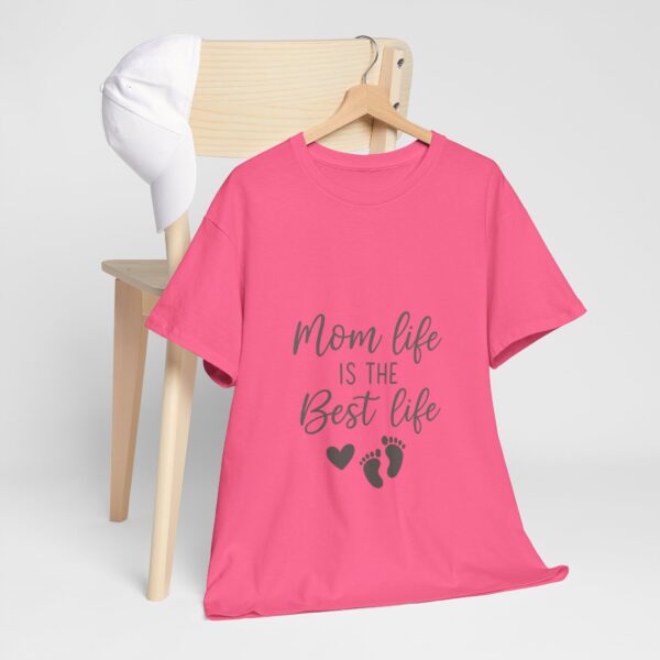 Mom Life Is The Best Life Unisex Heavy Cotton Tee - Image 107