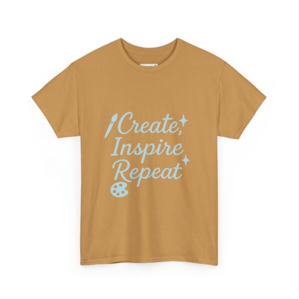 T-Shirt Create Inspire Repeat Unisex Tee - Image 22