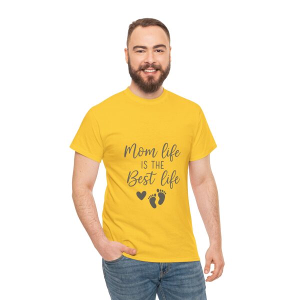 Mom Life Is The Best Life Unisex Heavy Cotton Tee - Image 66