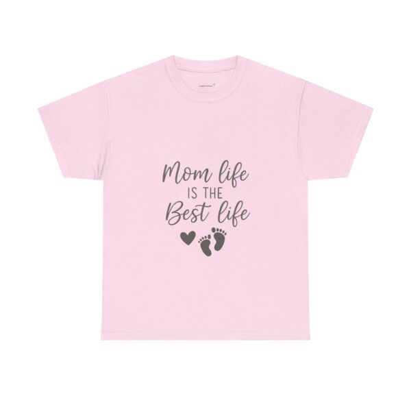 Mom Life Is The Best Life Unisex Heavy Cotton Tee - Image 93