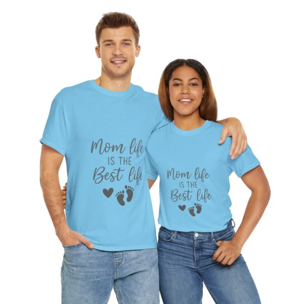 Mom Life Is The Best Life Unisex Heavy Cotton Tee - Image 83