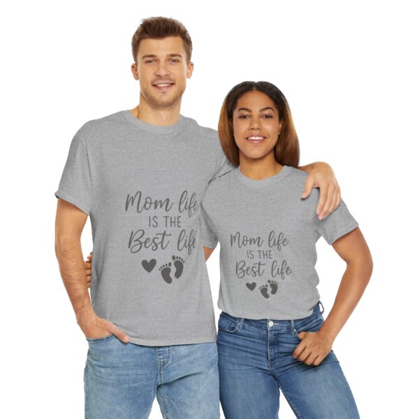 Mom Life Is The Best Life Unisex Heavy Cotton Tee - Image 36