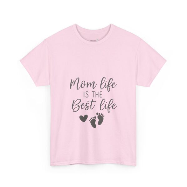 Mom Life Is The Best Life Unisex Heavy Cotton Tee - Image 95