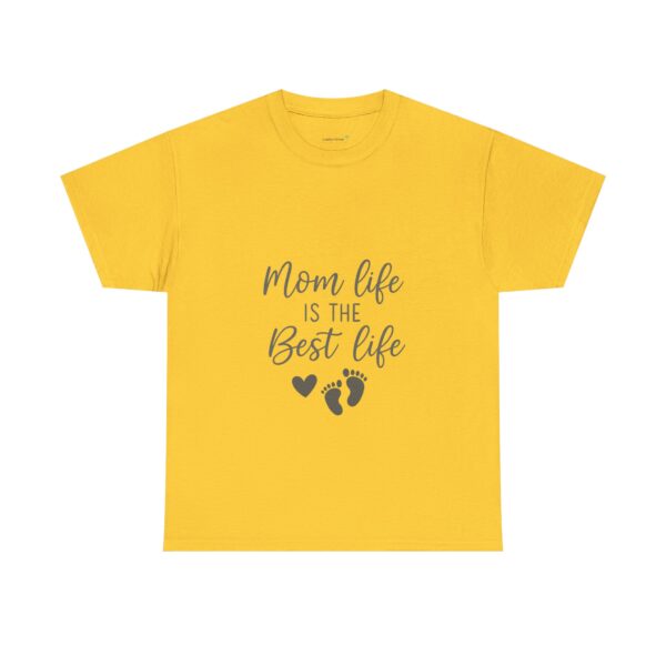 Mom Life Is The Best Life Unisex Heavy Cotton Tee - Image 58